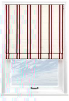 Winnies Stripe, Pillbox - Twist&Fit Roman Blind